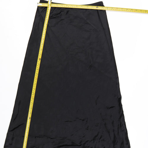 Marks and Spencer Women’s Black A-Line Long Skirt Size 8