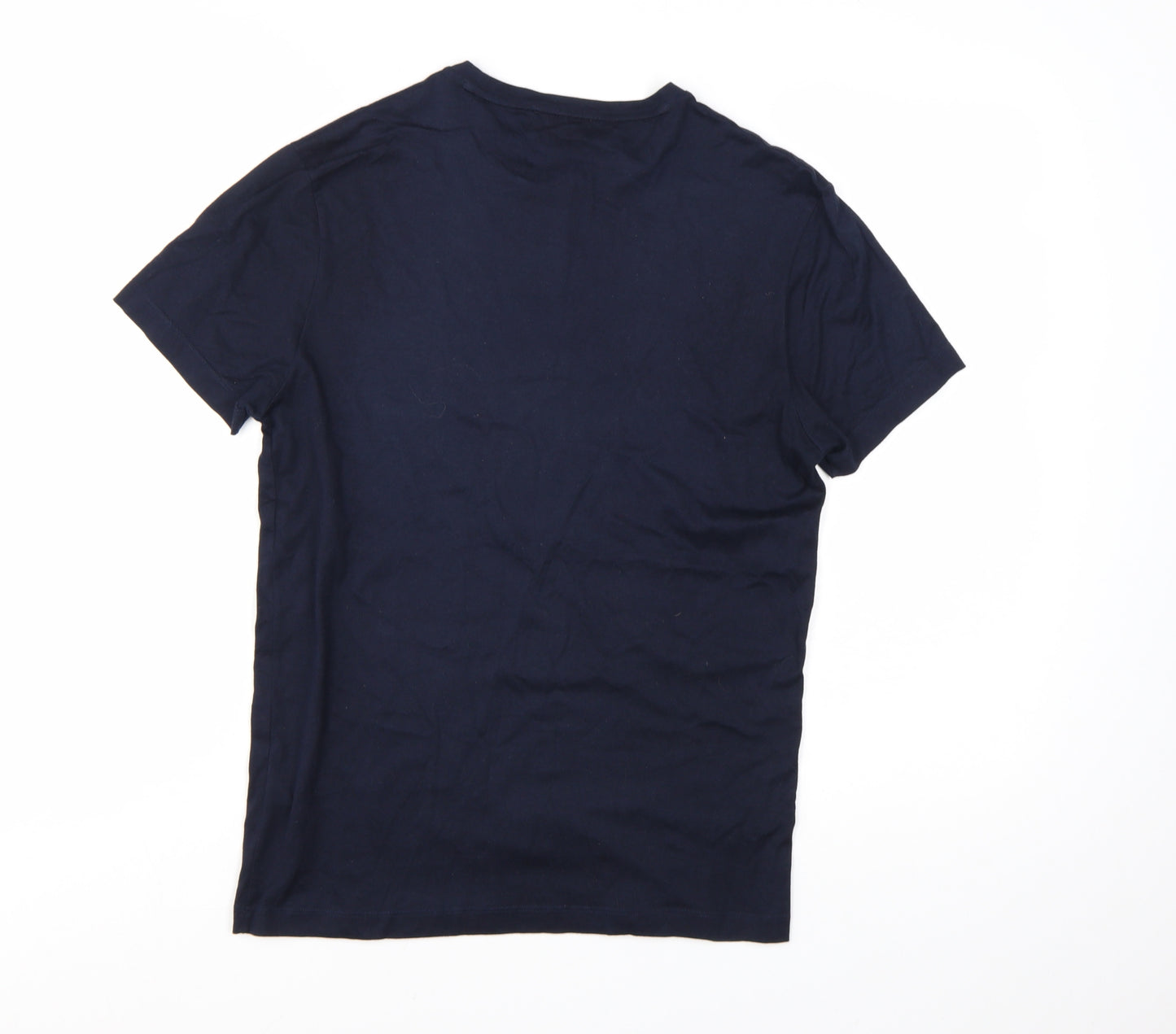 Paul & Shark Women's Blue Cotton Yachting Logo T-Shirt Size S