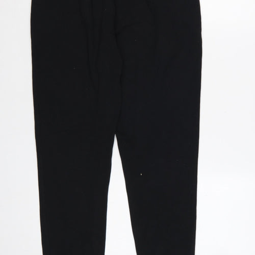 Hollister Men's Black Fleece Joggers S Regular Fit Elastic Waist