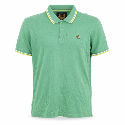 Next Men's Green Classic Polo Shirt Medium Cotton Short Sleeve