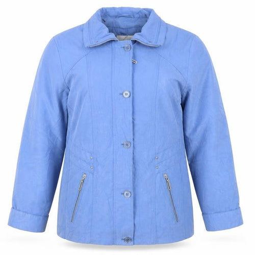 Cotswold Collections Women's Blue Size 12 Mid-Length Basic Jacket