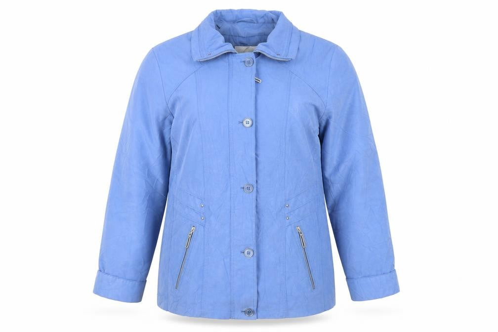 Cotswold Collections Women's Blue Size 12 Mid-Length Basic Jacket