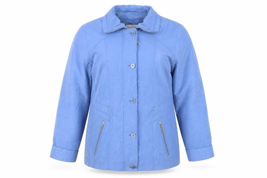 Cotswold Collections Women's Blue Size 12 Mid-Length Basic Jacket