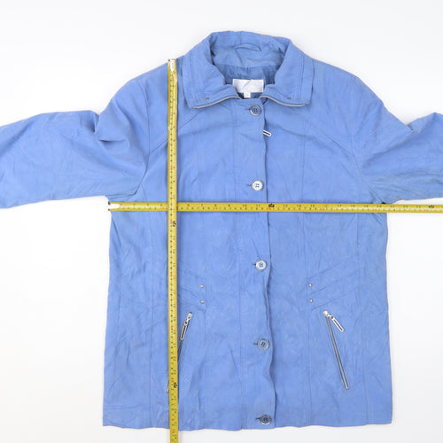 Cotswold Collections Women's Blue Size 12 Mid-Length Basic Jacket