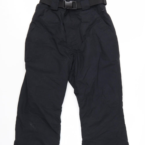 White Stuff Women's Black Snow Pants S Waterproof Insulated Winter Trousers