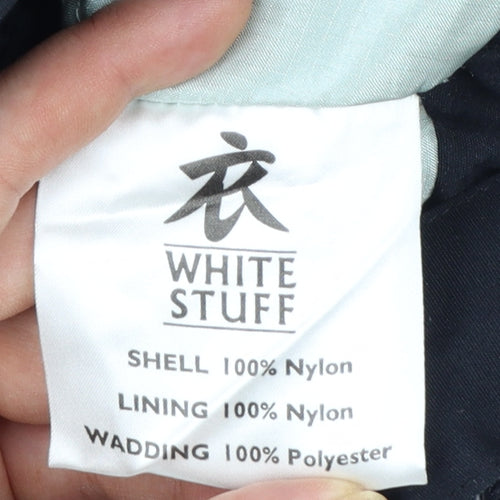 White Stuff Women's Black Snow Pants S Waterproof Insulated Winter Trousers
