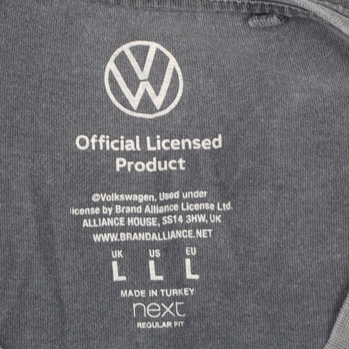 Next Men's Grey Volkswagen Golf GTI Retro Graphic Cotton T-Shirt L