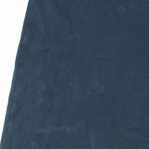 Next Women Blue Size 16 Slip Dress Cotton Jersey Summer Wear
