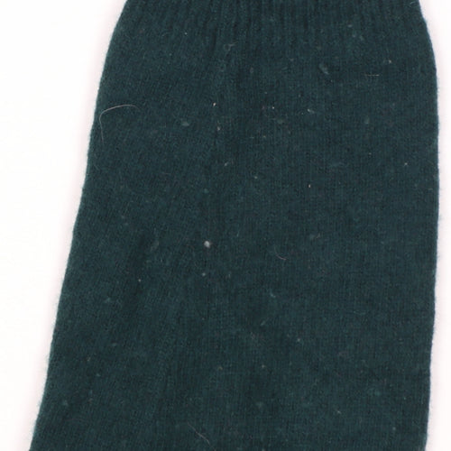 Lyle & Scott Men's Green Wool Crew Neck Jumper Size L