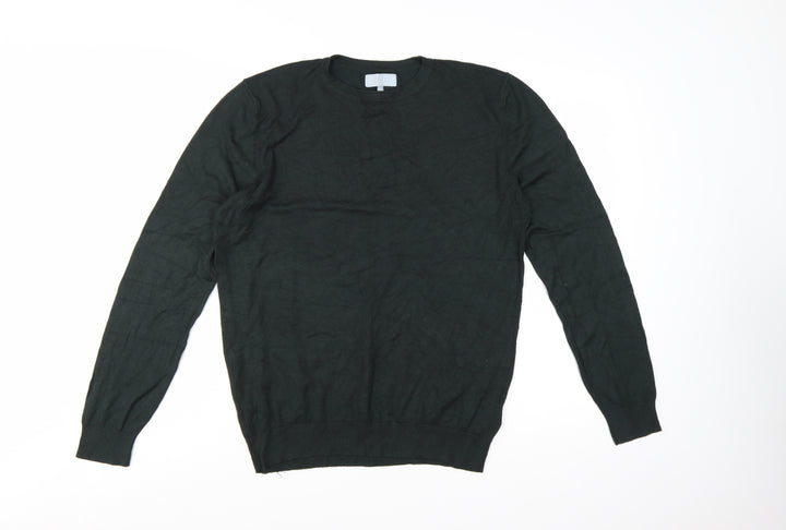 Debenhams Men's Black Medium Crew Neck Pullover Jumper