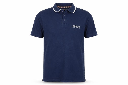 SoulCal & Co Men's Blue Polo Shirt Size M Casual Cotton