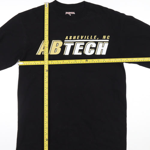 Jansport Men's Black AB Tech Long Sleeve Cotton Graphic Shirt Size M