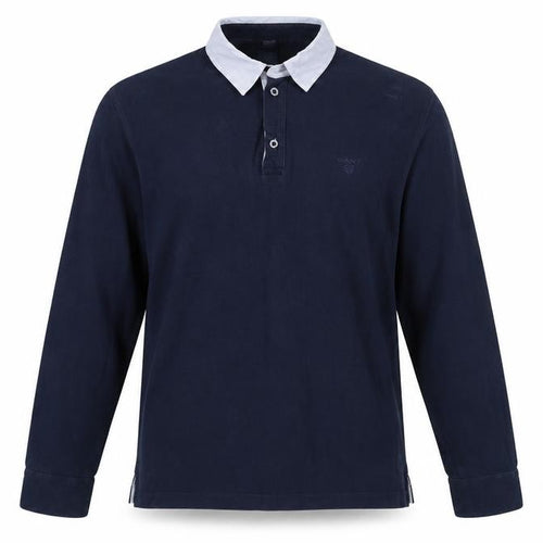 GANT Men's Blue Cotton Long Sleeve Collared Casual Shirt Size M