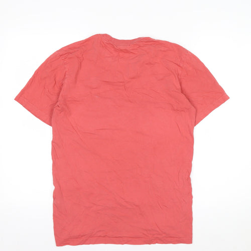 G-Star Raw Men's Red XS Crew Neck Cotton T-Shirt