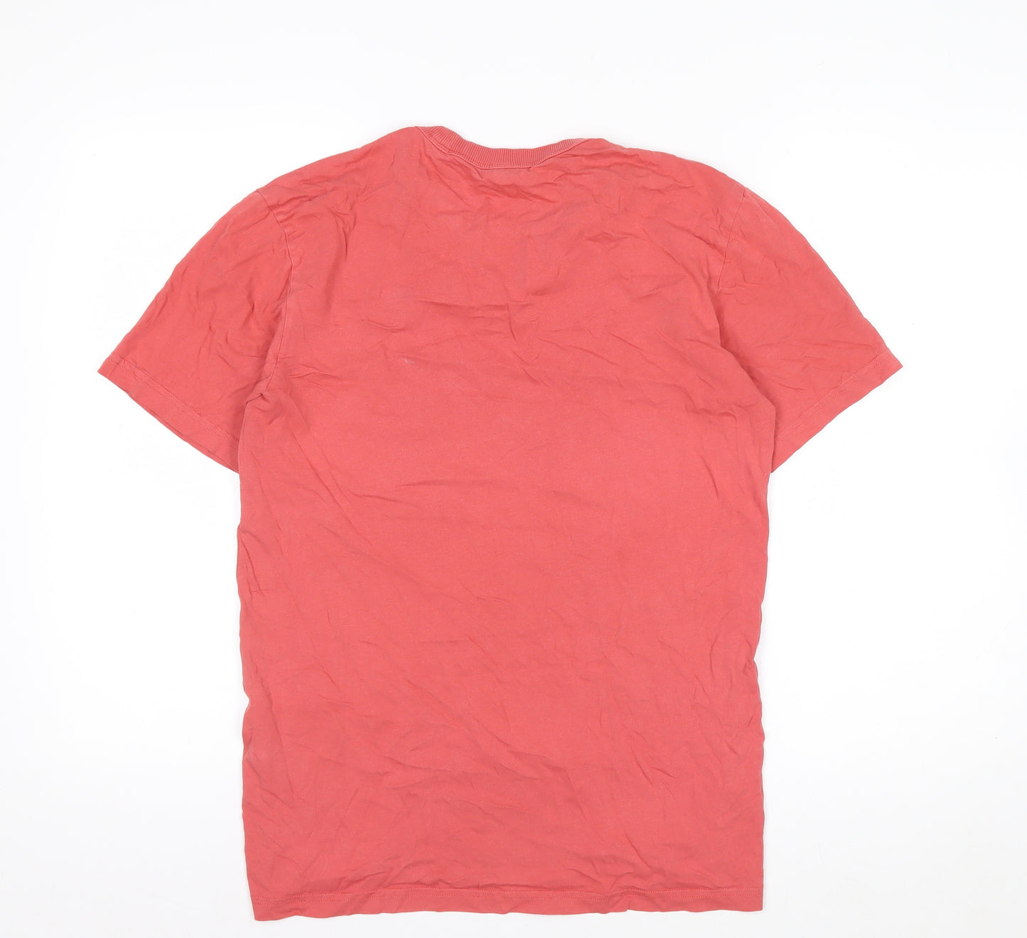 G-Star Raw Men's Red XS Crew Neck Cotton T-Shirt