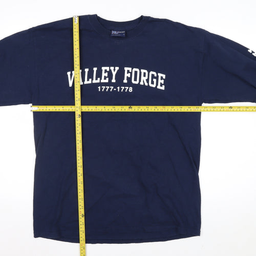 MV Sport Men's Blue Long Sleeve Valley Forge Top Size L