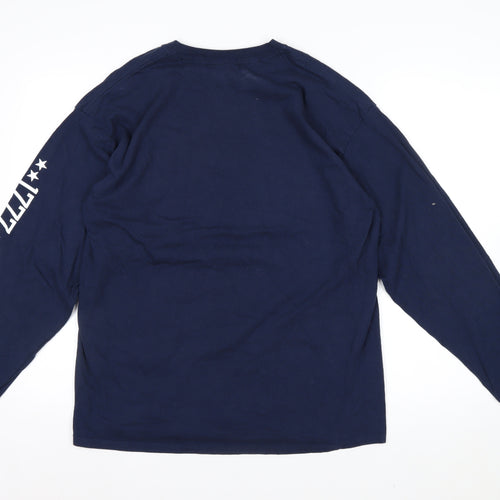 MV Sport Men's Blue Long Sleeve Valley Forge Top Size L