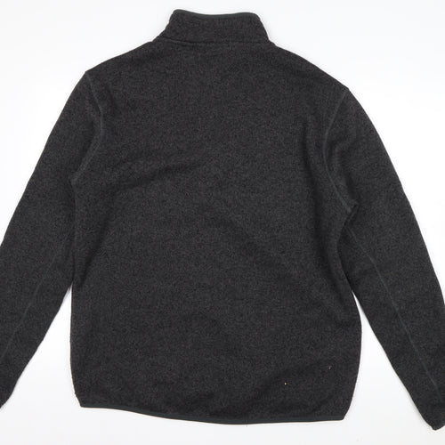 Karrimor Men's Grey XL Fleece 1/4 Zip Pullover Sweatshirt