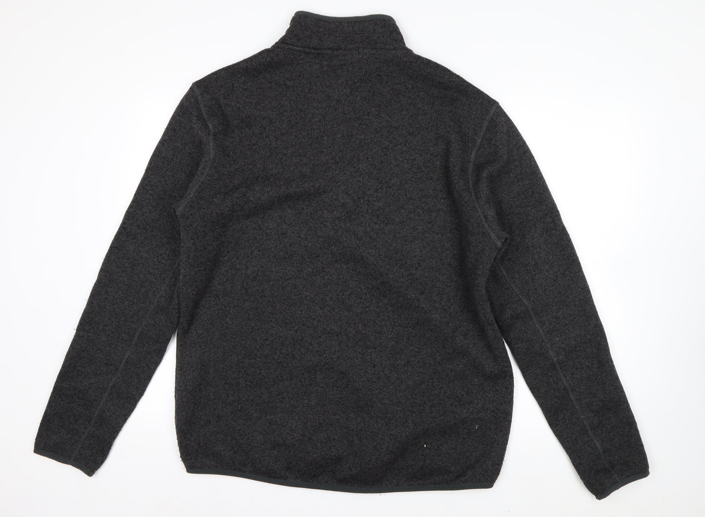 Karrimor Men's Grey XL Fleece 1/4 Zip Pullover Sweatshirt