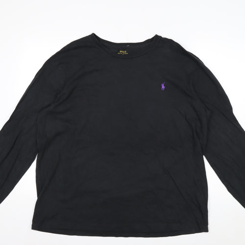 Ralph Lauren Men’s Black Long Sleeve Cotton Shirt XL