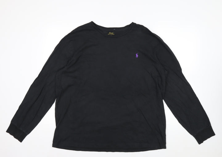 Ralph Lauren Men’s Black Long Sleeve Cotton Shirt XL