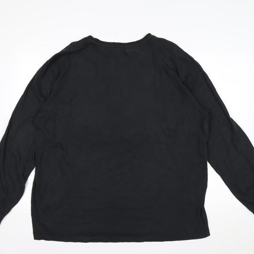 Ralph Lauren Men’s Black Long Sleeve Cotton Shirt XL