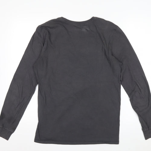 Nike Men's Black Ohio State Long Sleeve Athletic Cut T-Shirt Size S
