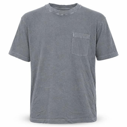 Marks and Spencer Mens Grey 2XL Relaxed Fit Cotton T-Shirt