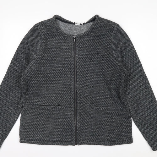 Rohan Womens Grey Finnic Full Zip Fleece Jacket Size L