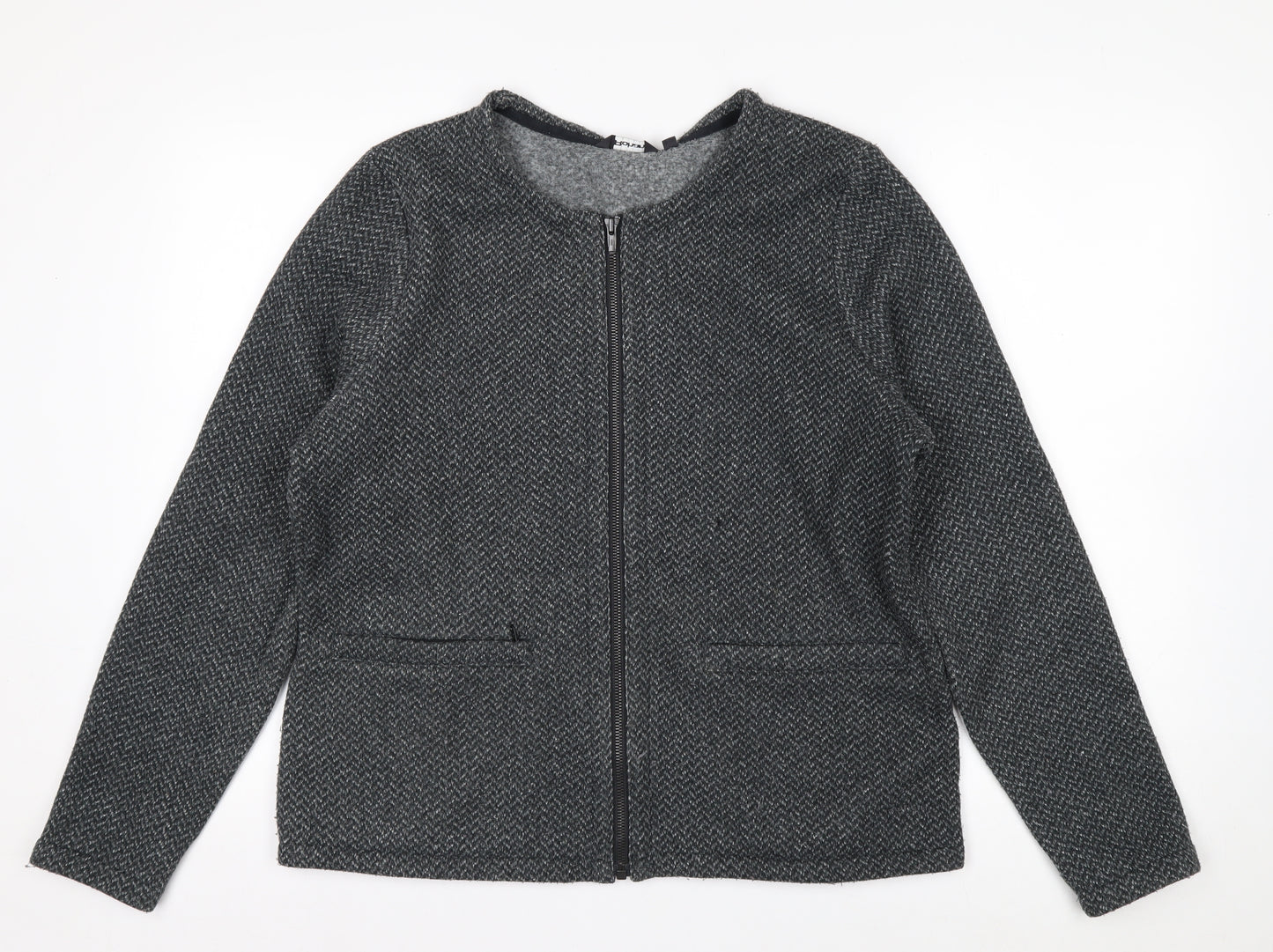 Rohan Womens Grey Finnic Full Zip Fleece Jacket Size L