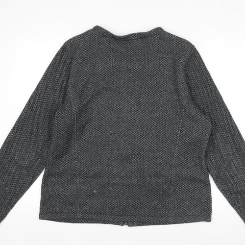 Rohan Womens Grey Finnic Full Zip Fleece Jacket Size L