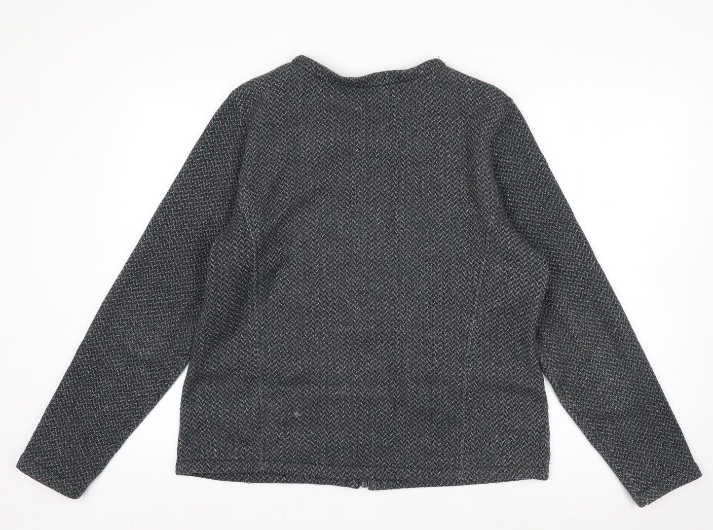 Rohan Womens Grey Finnic Full Zip Fleece Jacket Size L