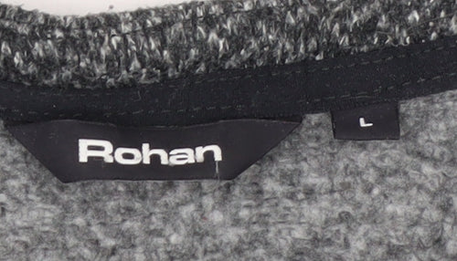 Rohan Womens Grey Finnic Full Zip Fleece Jacket Size L