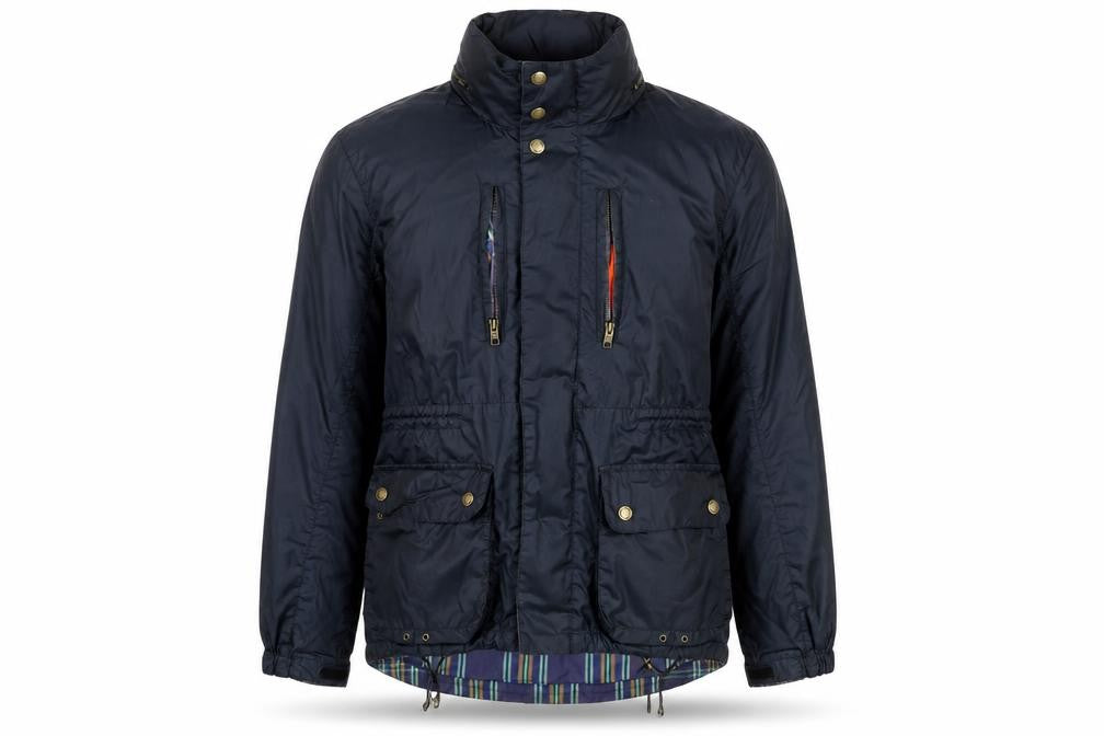 Boden Men's Black Parka Jacket L Water Resistant Cotton Outdoor