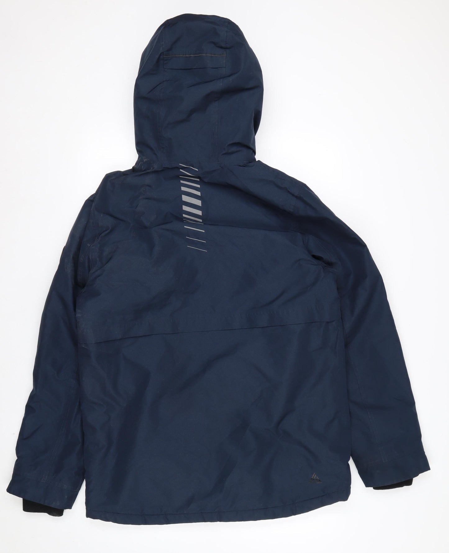 Next Boys Blue Hooded Waterproof Parka Coat 16 Years Lined Winter Jacket