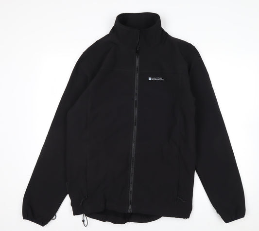 Mountain Warehouse Men's Black Softshell Jacket M Windproof Waterproof