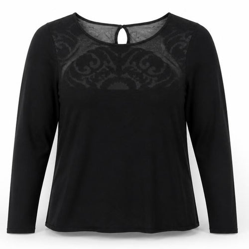 Monsoon Women’s Black Knit Pullover Jumper Size 12