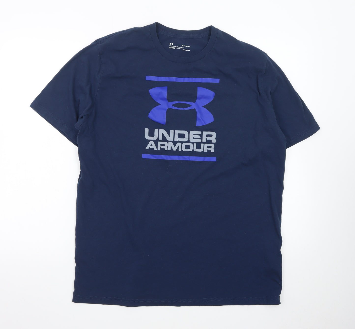 Under Armour Men's Blue XL HeatGear Sports Graphic T-Shirt