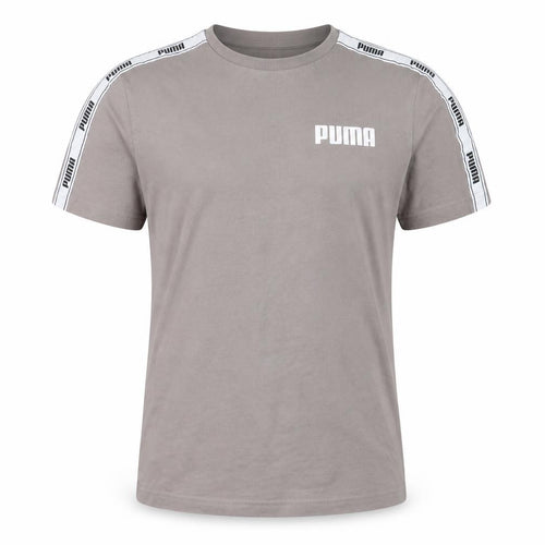 Puma Boys Grey Logo Short Sleeve T-Shirt 15-16 Years