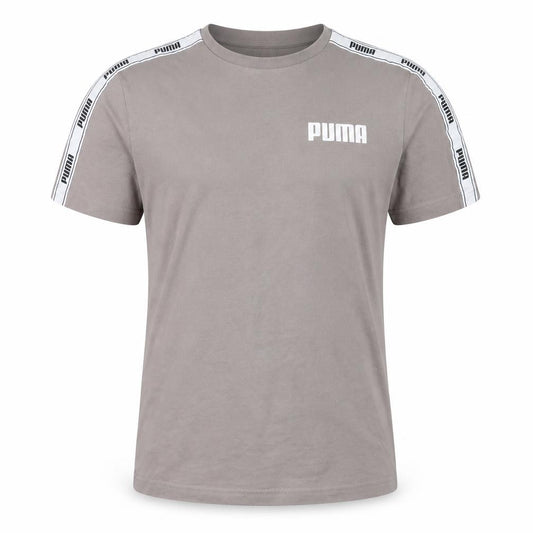 Puma Boys Grey Logo Short Sleeve T-Shirt 15-16 Years