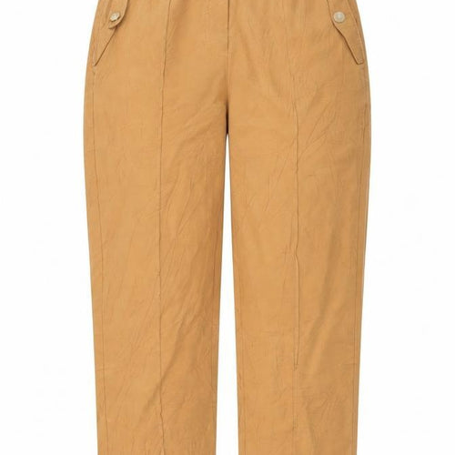 Next Women’s Beige Viscose Blend Trousers Size 8R Elastic Waist