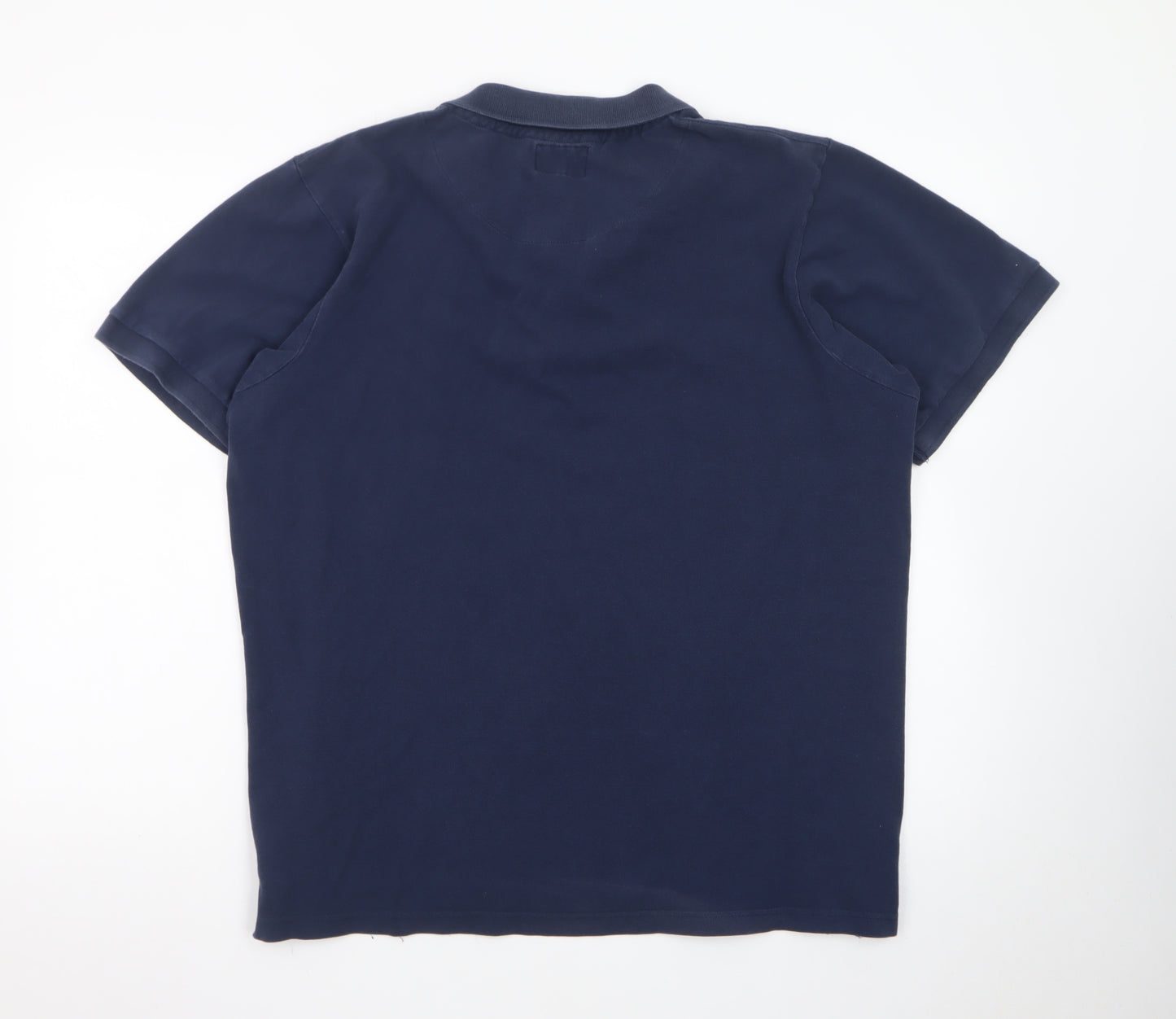 Onfire Men's Blue XL Polo Shirt Embroidered Logo Casual Cotton
