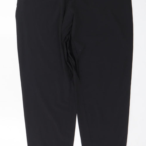 Decathlon Men's Black M Jogger Trousers with Pockets Stretch