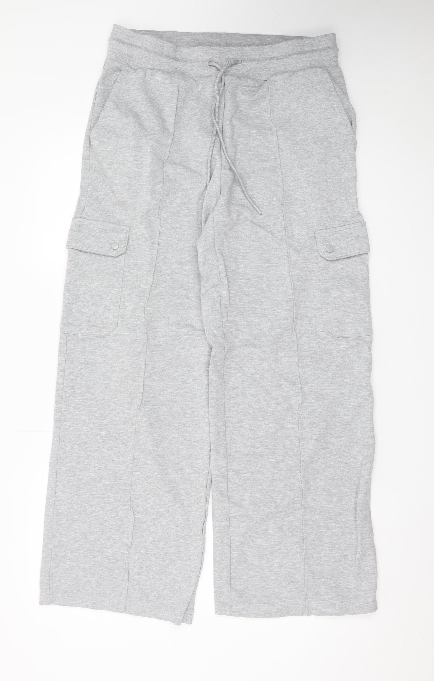 Marks and Spencer Women’s Grey Cargo Trousers Size 14 Regular