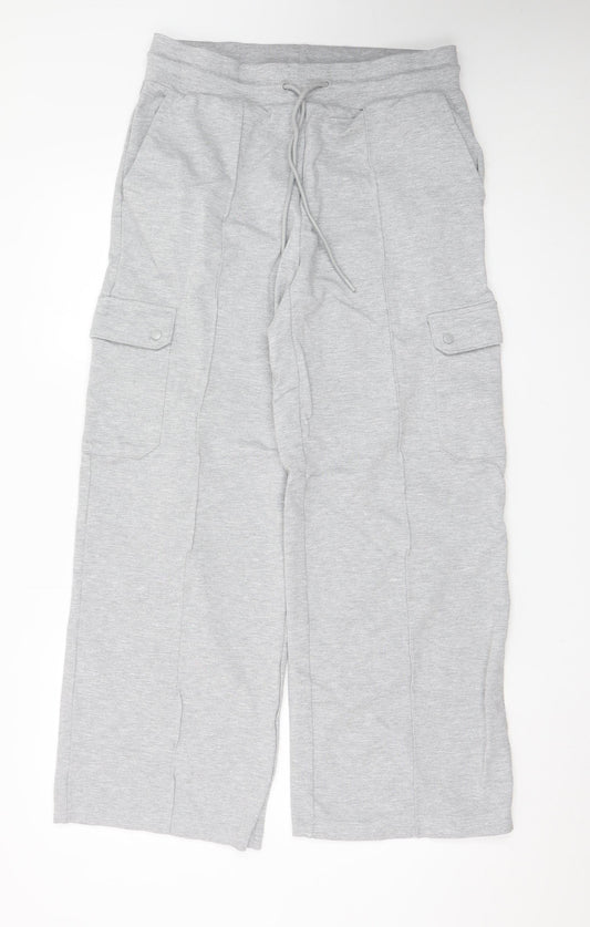 Marks and Spencer Women’s Grey Cargo Trousers Size 14 Regular