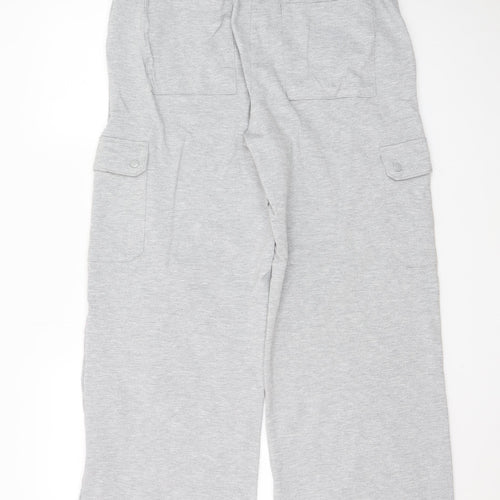 Marks and Spencer Women’s Grey Cargo Trousers Size 14 Regular