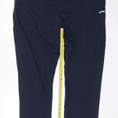 Slazenger Men's Navy Blue 3XL Jogger Sweatpants with Elastic Waist
