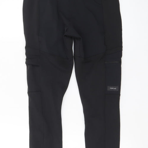 Decathlon Forclaz Men's Black Cargo Tapered Travel Trousers M