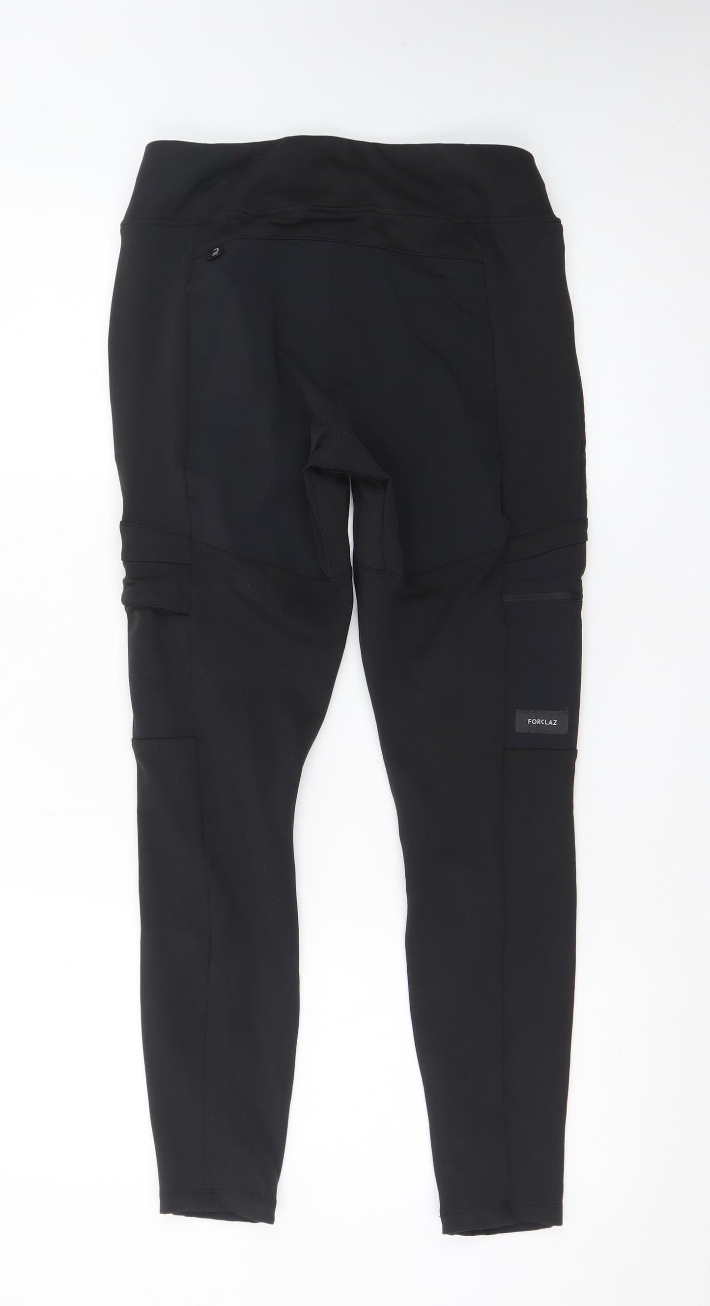 Decathlon Forclaz Men's Black Cargo Tapered Travel Trousers M