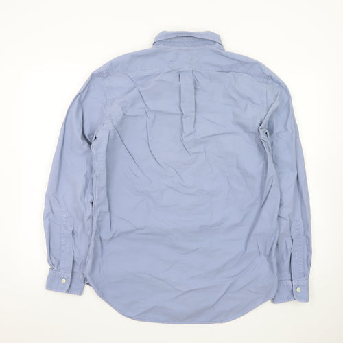 Ralph Lauren Men's Blue Button-Down Oxford Shirt Size M Long Sleeve